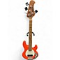 Used Sterling by Music Man Ray SS4 Fiesta Red Electric Bass Guitar