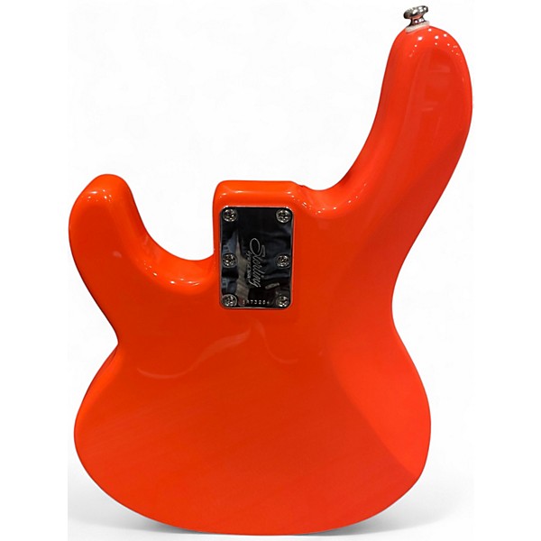 Used Sterling by Music Man Ray SS4 Fiesta Red Electric Bass Guitar