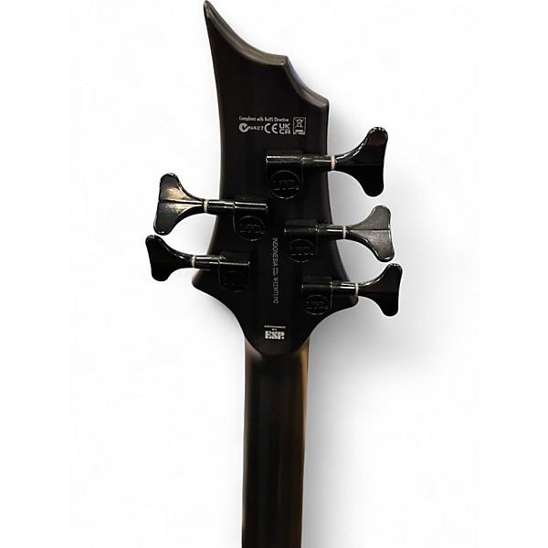 Used ESP LTD B5 EBONY BURST Electric Bass Guitar