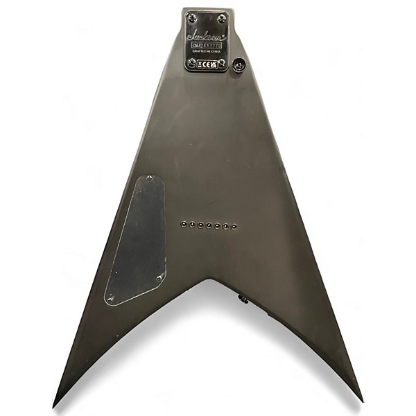 Used Jackson KING V JS22 7 BLACK Solid Body Electric Guitar