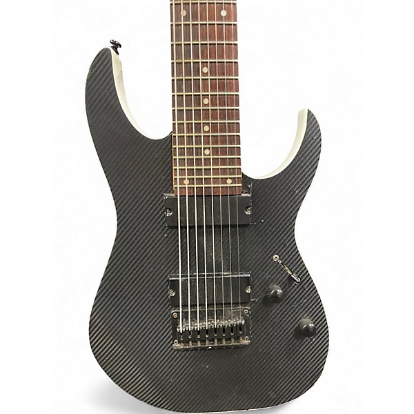Used Ibanez RG8 8 String WHITE Solid Body Electric Guitar