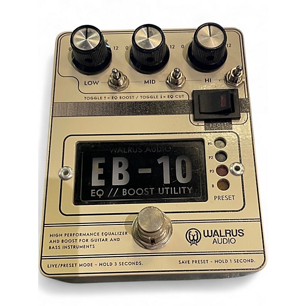 Used Walrus Audio EB10 Pedal