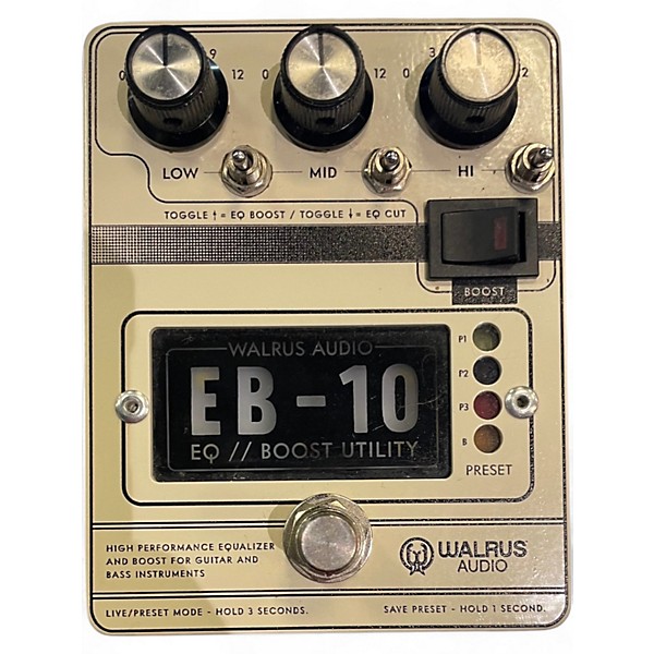 Used Walrus Audio EB10 Pedal