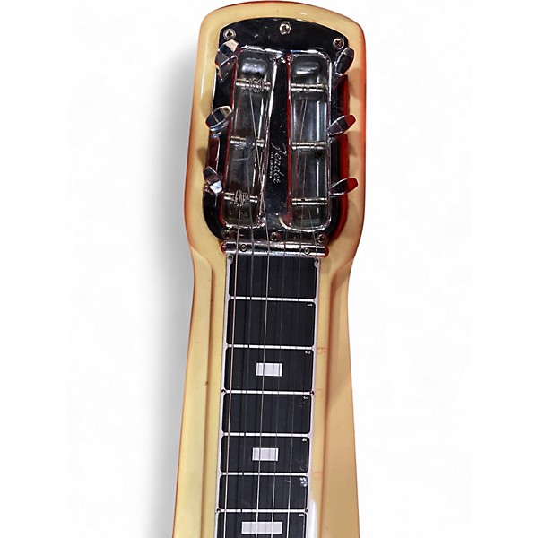 Vintage 1960s Fender CHAMP LAPSTEEL AGED WHITE Lap Steel