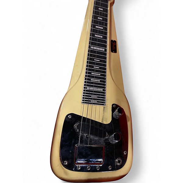 Vintage 1960s Fender CHAMP LAPSTEEL AGED WHITE Lap Steel