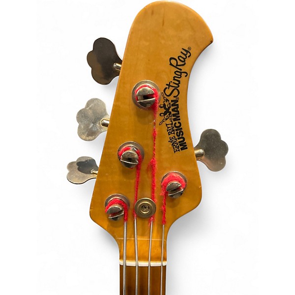 Vintage 1999 Ernie Ball Music Man stingray 3 EQ Black Electric Bass Guitar