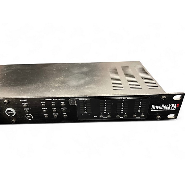 Used dbx DriveRack PA2 Signal Processor