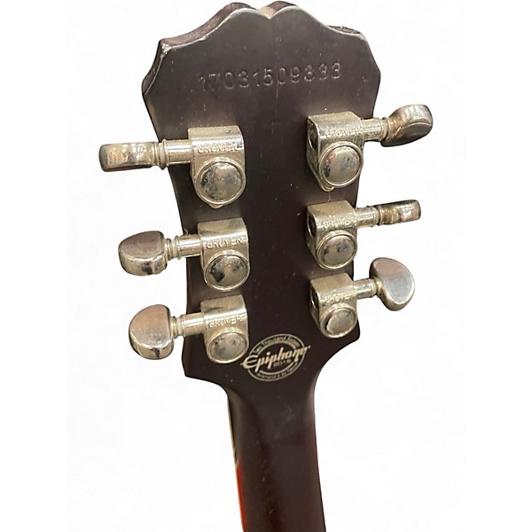 Used Epiphone Les Paul Traditional PRO II Burgundy Solid Body Electric Guitar