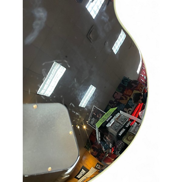 Used Epiphone Les Paul Custom P90 EILPCP9EMGH3 Ebony Solid Body Electric Guitar