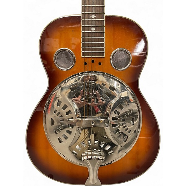 Used Savannah SR200 Tobacco Sunburst Resonator Guitar