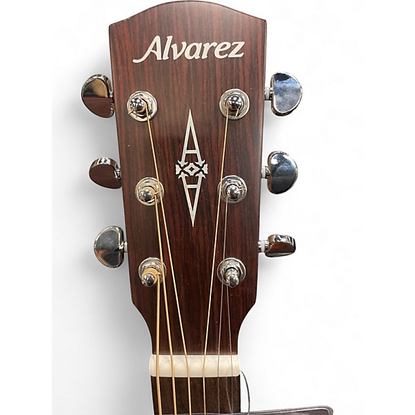 Used Alvarez AF30 Folk Natural Acoustic Guitar