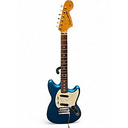 Used Fender Vintera 60s Mustang Blue Solid Body Electric Guitar