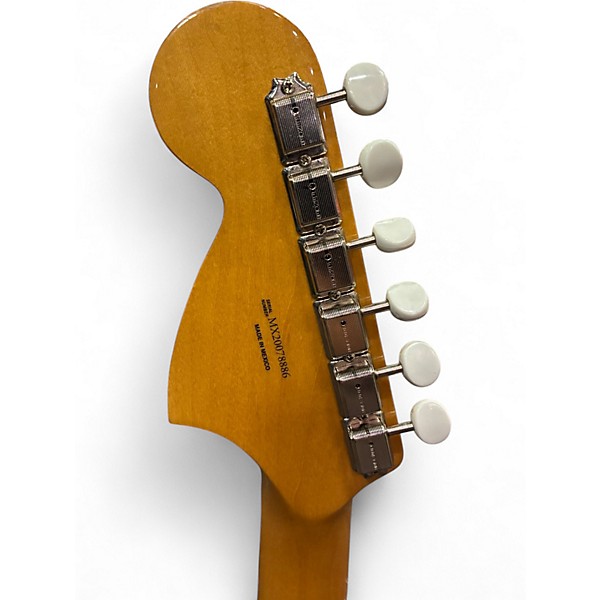 Used Fender Vintera 60s Mustang Blue Solid Body Electric Guitar