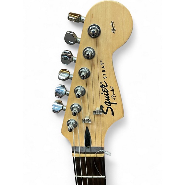 Used Squier Affinity Stratocaster Black Solid Body Electric Guitar