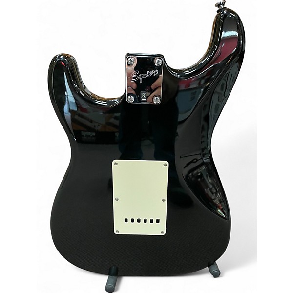 Used Squier Affinity Stratocaster Black Solid Body Electric Guitar