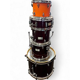 Used Mapex 5 Piece V SERIES Burgundy Drum Kit