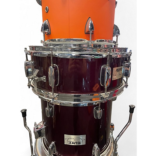Used Mapex 5 Piece V SERIES Burgundy Drum Kit