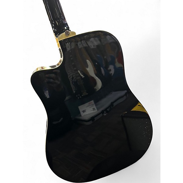 Used Ibanez V70CE Black Acoustic Electric Guitar