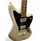 Used Fender Blacktop Jaguar Silver Solid Body Electric Guitar
