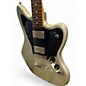 Used Fender Blacktop Jaguar Silver Solid Body Electric Guitar