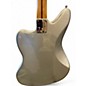 Used Fender Blacktop Jaguar Silver Solid Body Electric Guitar