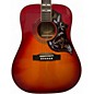 Used Epiphone Hummingbird 2 Tone Sunburst Acoustic Guitar