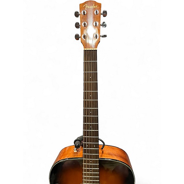 Used Fender CD60 Dreadnought 2 Tone Sunburst Acoustic Guitar