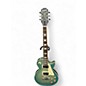 Used Epiphone Les Paul Traditional Pro IV WASHED BLUE Solid Body Electric Guitar thumbnail