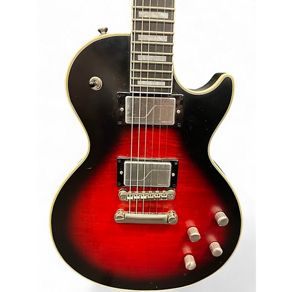 Used Epiphone Les Paul Prophecy GX red tiger aged Solid Body Electric Guitar