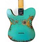 Used 2020s Fender Custom Shop Limited Edition 1960s Heavy Relic Telecaster  Seafoam Green Solid Body Electric Guitar