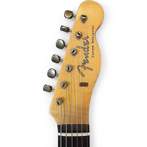 Used 2020s Fender Custom Shop Limited Edition 1960s Heavy Relic Telecaster  Seafoam Green Solid Body Electric Guitar
