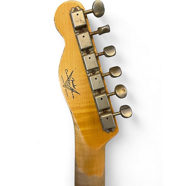 Used 2020s Fender Custom Shop Limited Edition 1960s Heavy Relic Telecaster  Seafoam Green Solid Body Electric Guitar