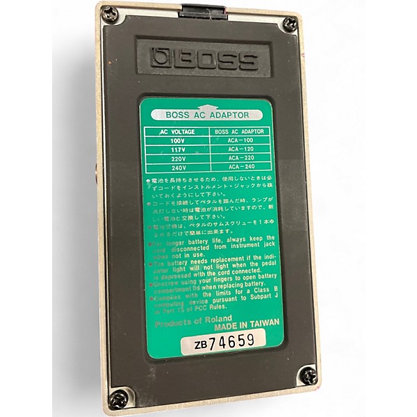 Used BOSS HF2 Hi Band Flanger Effect Pedal