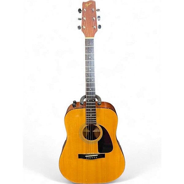 Used Fender GEMINI NATURAL Acoustic Electric Guitar