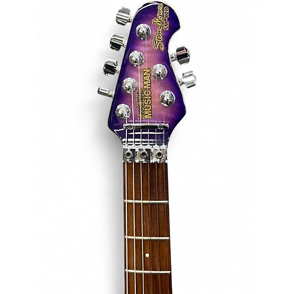 Used Ernie Ball Music Man SM-Y2D MAGENTA Solid Body Electric Guitar