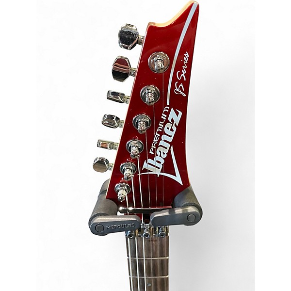 Used Ibanez Joe Satriani 24P CANDY APPLE RED Solid Body Electric Guitar