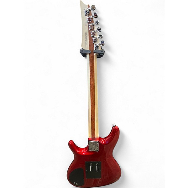Used Ibanez Joe Satriani 24P CANDY APPLE RED Solid Body Electric Guitar