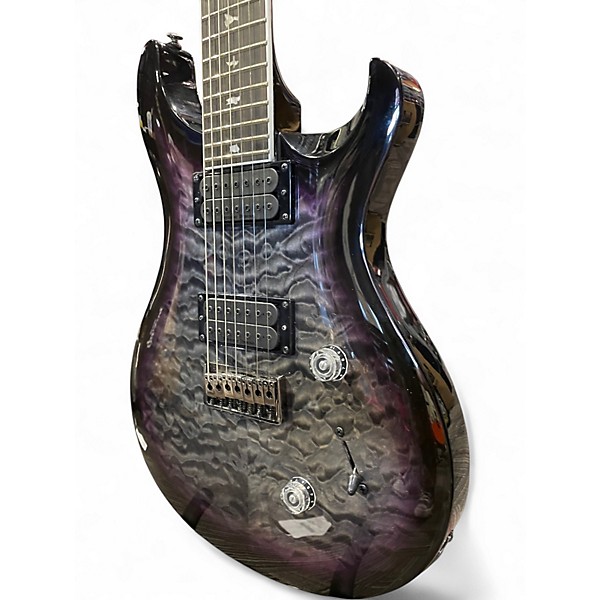 Used PRS SE Mark Holcomb Trans Black Solid Body Electric Guitar