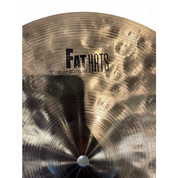 Used Zildjian 15in K Fat Hats Cymbal