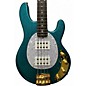 Used Ernie Ball Music Man Stingray HH 4 String SPARKLE GREEN Electric Bass Guitar