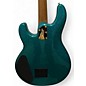 Used Ernie Ball Music Man Stingray HH 4 String SPARKLE GREEN Electric Bass Guitar