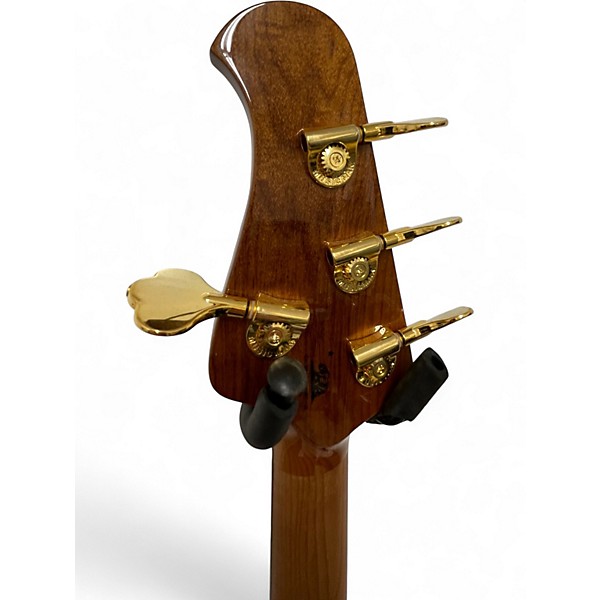 Used Ernie Ball Music Man Stingray HH 4 String SPARKLE GREEN Electric Bass Guitar