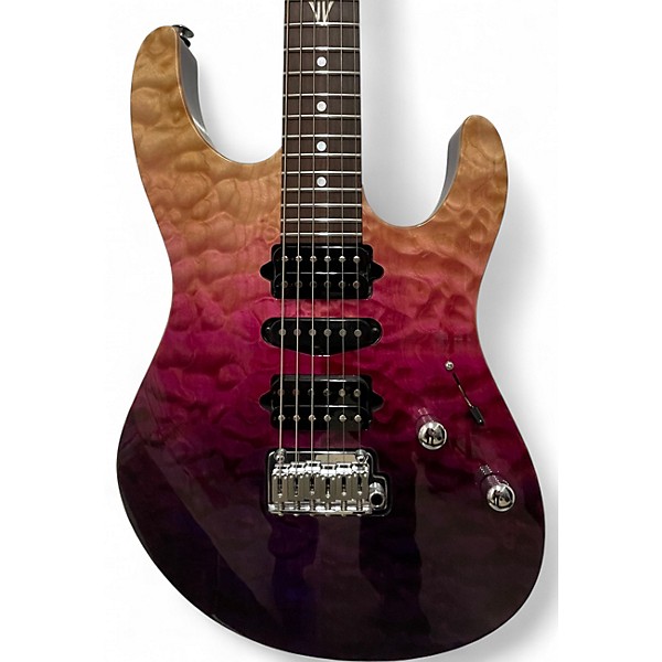 Used 2023 Suhr MODER CUSTOM 01-CUS-0009 PURPLE GRADIENT Solid Body Electric Guitar