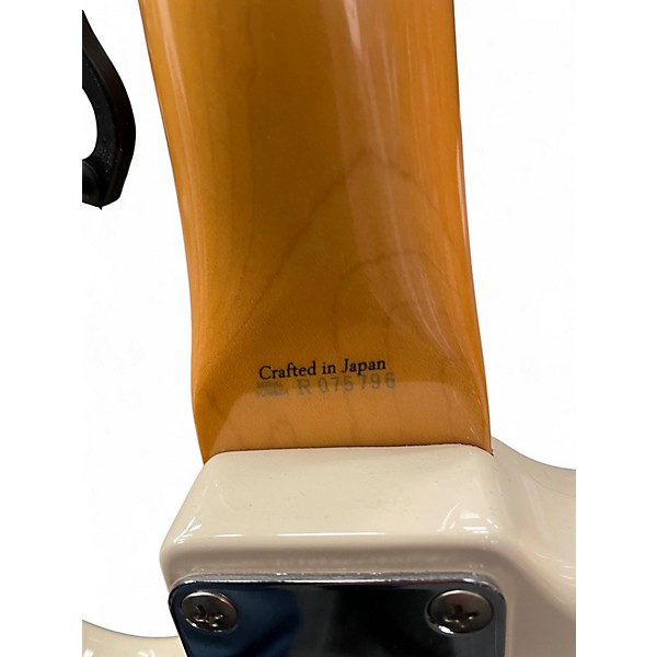 Used Fender MUSTANG BASS Vintage White Electric Bass Guitar