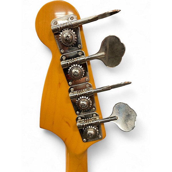 Used Fender MUSTANG BASS Vintage White Electric Bass Guitar