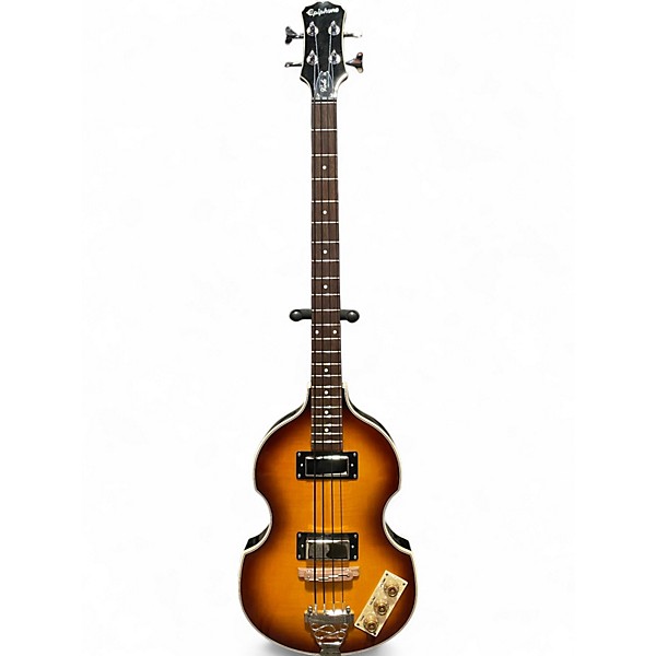 Used Epiphone Viola Tobacco Burst Electric Bass Guitar