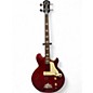 Used Epiphone Jack Casady Signature Candy Apple Red Metallic Electric Bass Guitar thumbnail