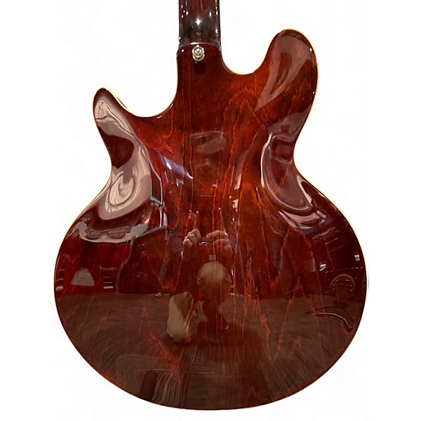 Used Epiphone Jack Casady Signature Candy Apple Red Metallic Electric Bass Guitar