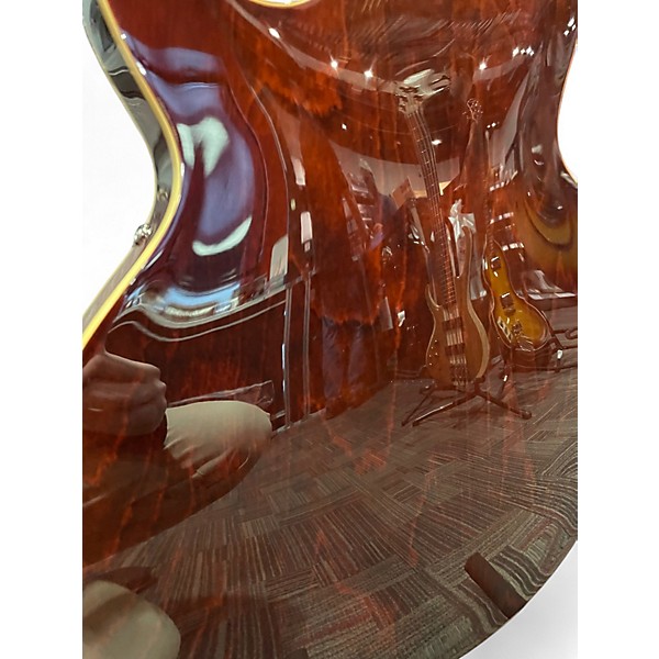 Used Epiphone Jack Casady Signature Candy Apple Red Metallic Electric Bass Guitar