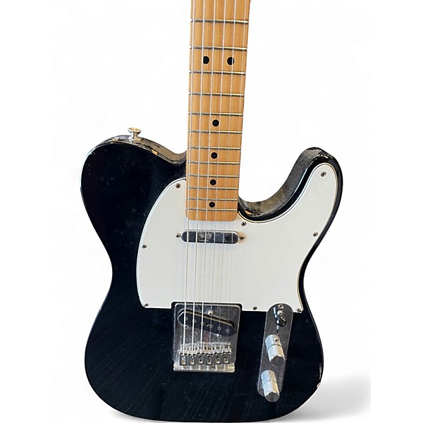 Used 2000s Fender Standard Telecaster Black Solid Body Electric Guitar